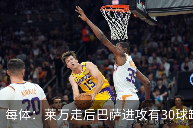 每体：莱万走后巴萨进攻有30球缺口，需签正印中锋