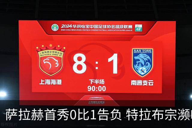 萨拉赫首秀0比1告负 特拉布宗濒临出局或损千万欧元